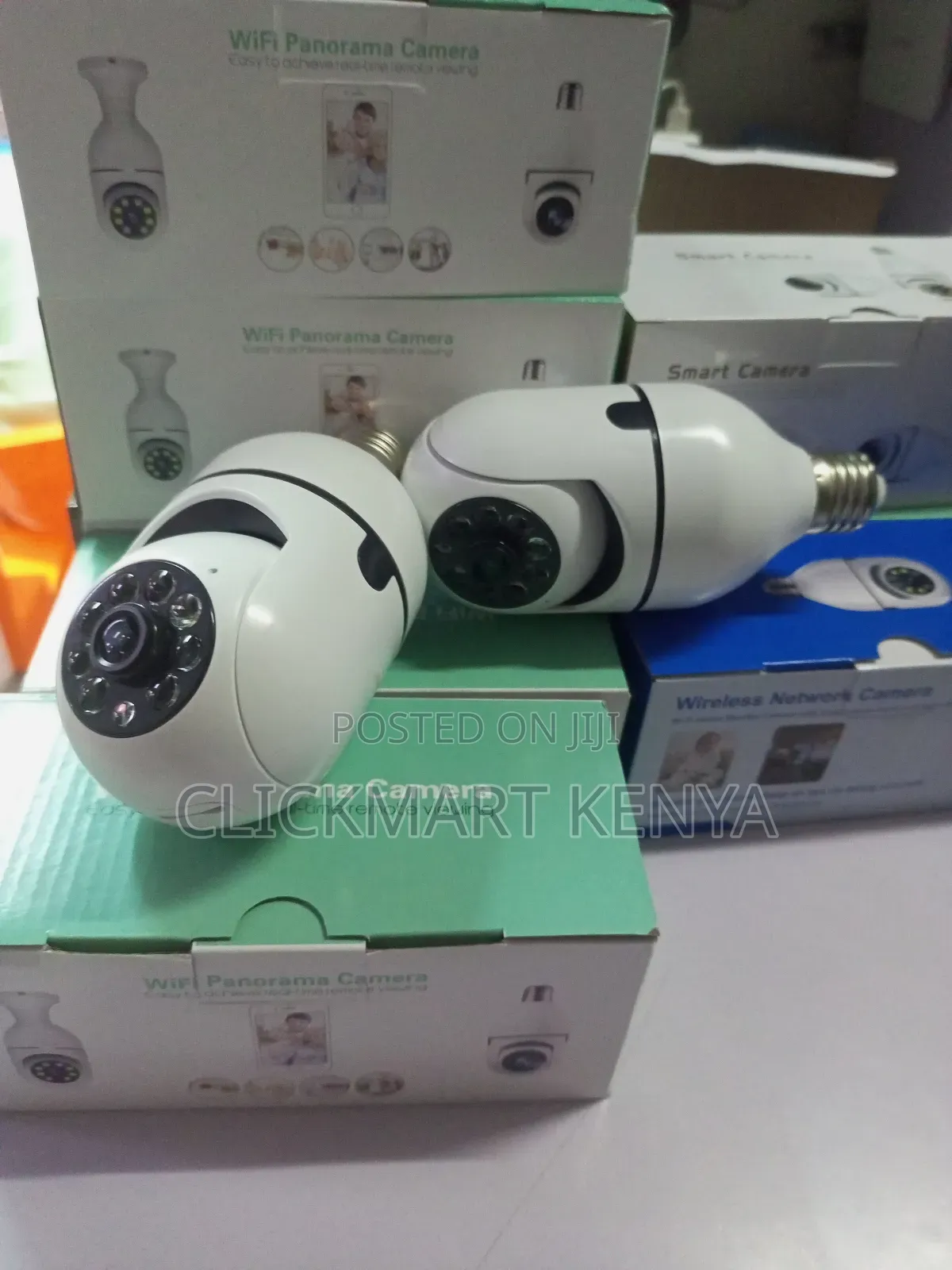 PTZ 360° 1080P Wifi CCTV Bulb Camera