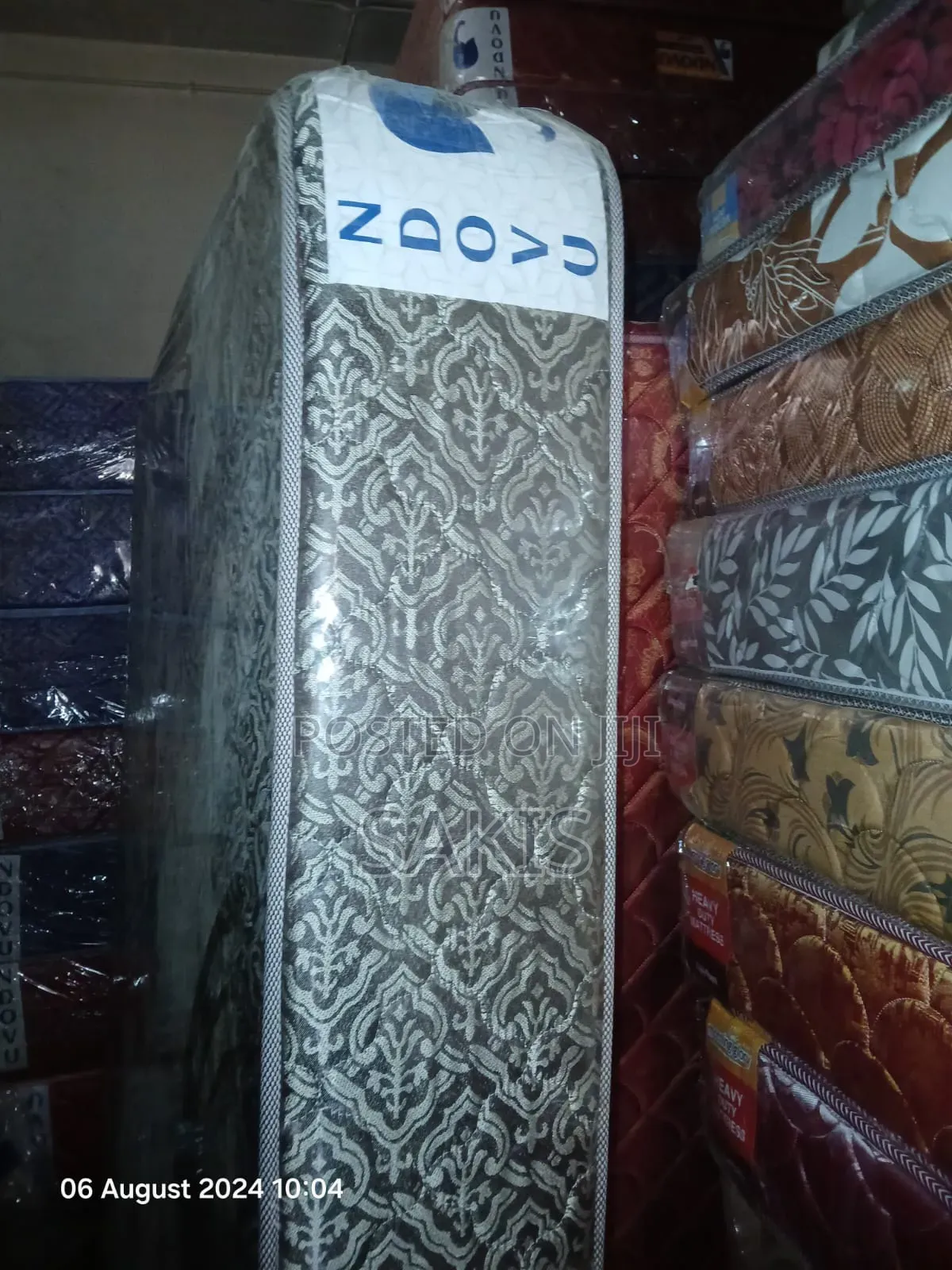 5 X 6 X 10 Ndovu High Density Quilted Mattresses