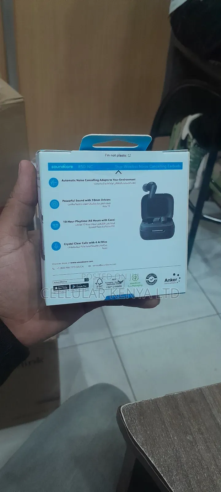 Anker Soundcore R50i Nc Wireless Noise Cancelling Earbuds