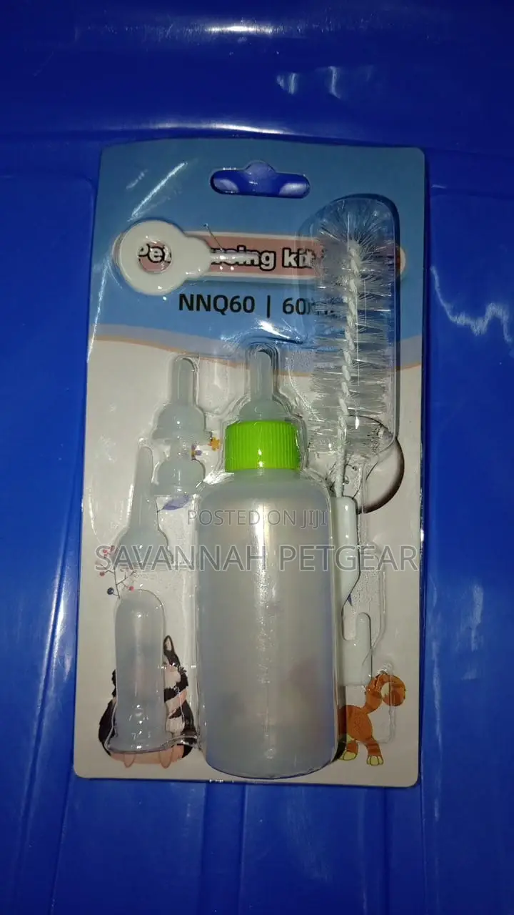 Feeding Bottle for Kittens Puppies Set Plus Special Brush