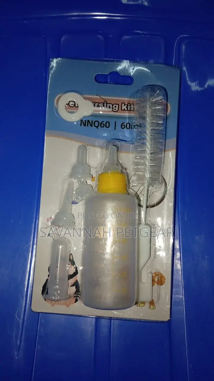 Feeding Bottle for Kittens Puppies Set Plus Special Brush