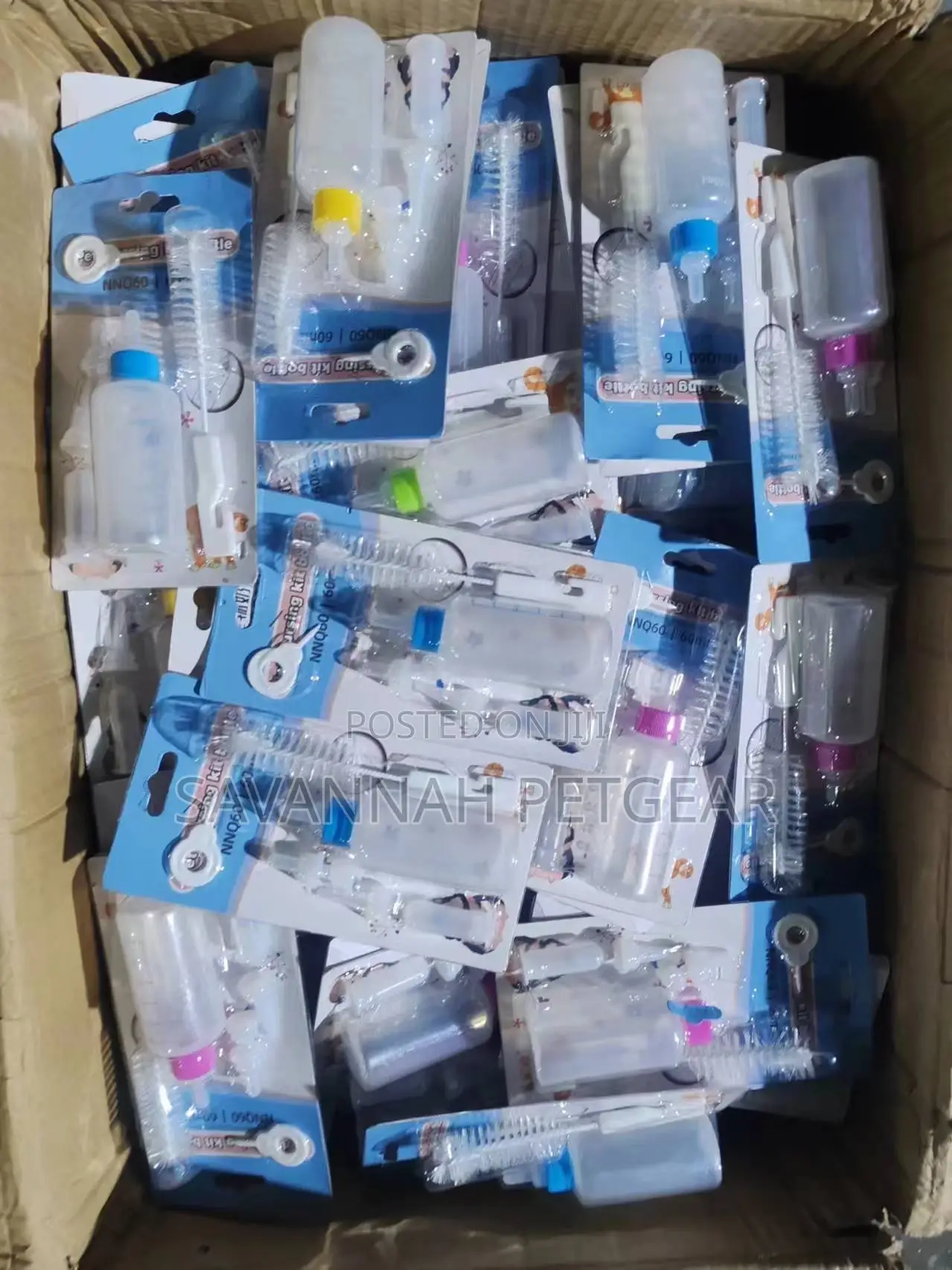Feeding Bottle for Kittens Puppies Set Plus Special Brush