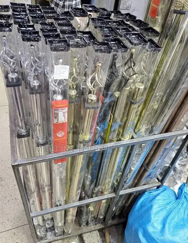 2 Meters Adjustable Double Curtain Rods