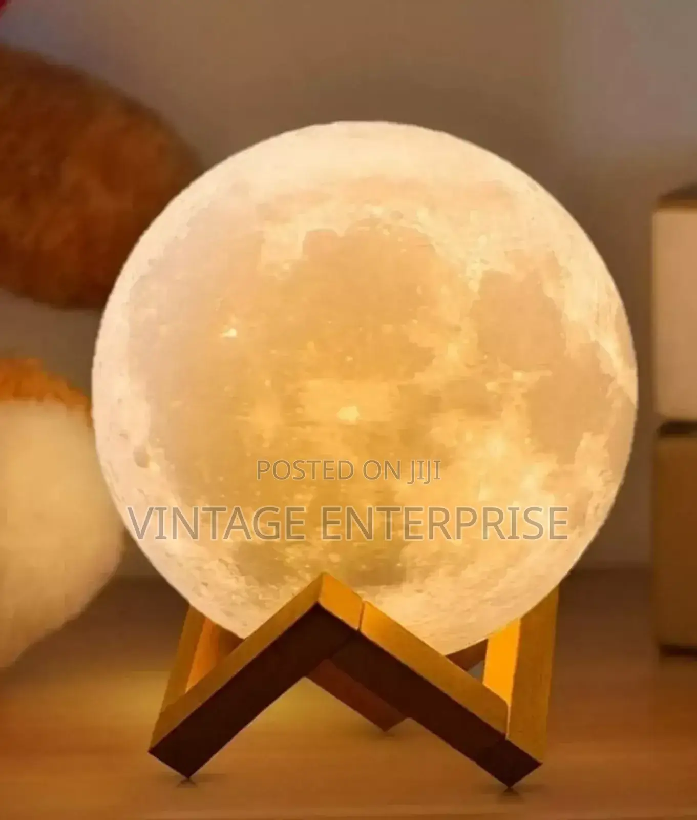 Moon Lamp ., 3D LED Rechargeable Moon Lamp 