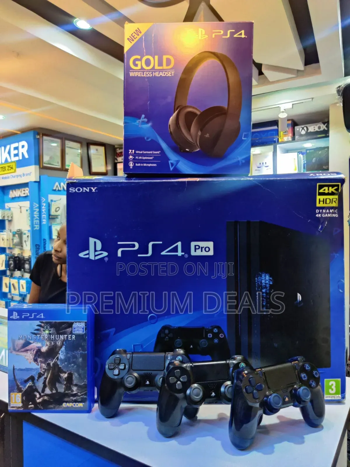 Ps4 Pro Complete With All Accessories