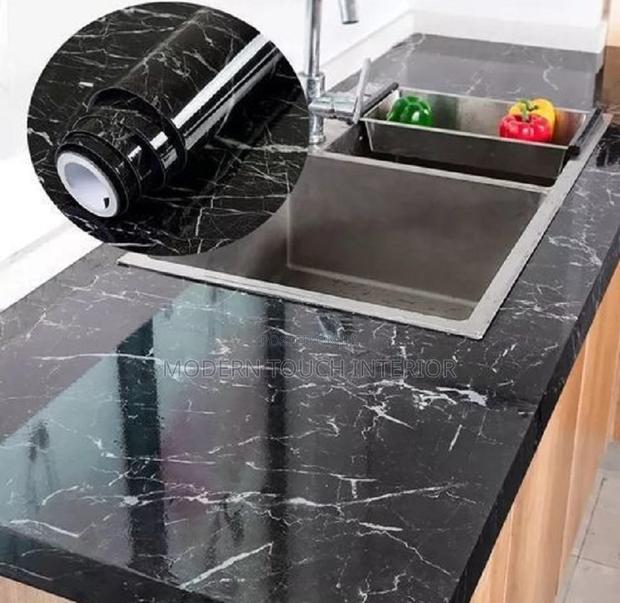 Marble Black Wallpaper