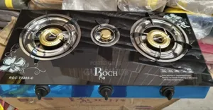 Roch 3 Burner Glass Top Cooker