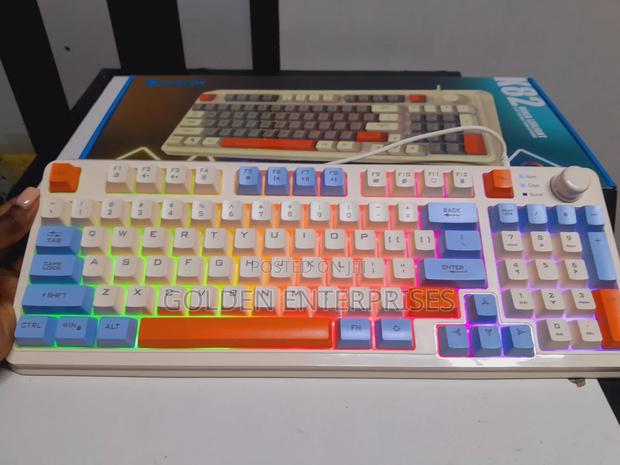 XUNFOX Mixed Ledlight 94 Key Contrast Colour Keyboard