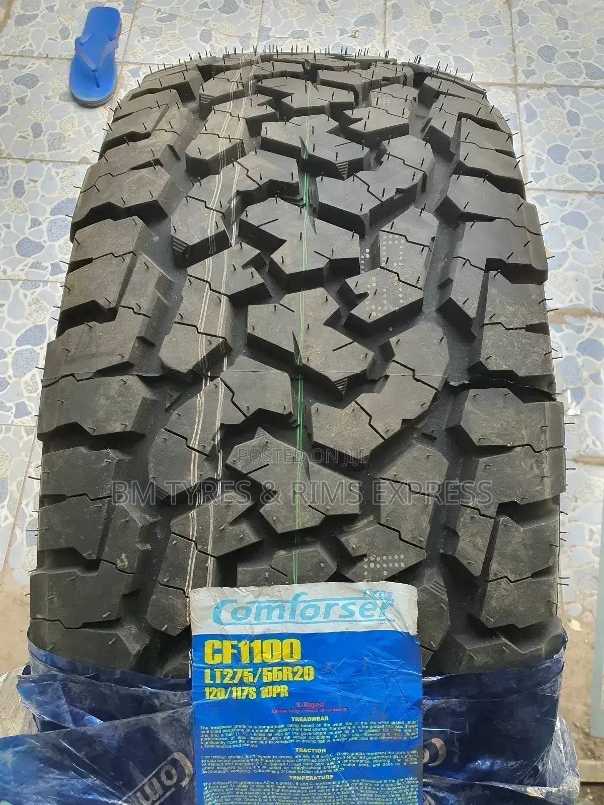 275 /55 R20 Comforser TYRES
