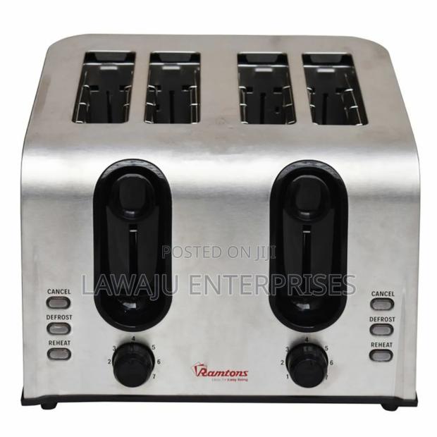 Ramtons 4 Slice Pop Up Toaster