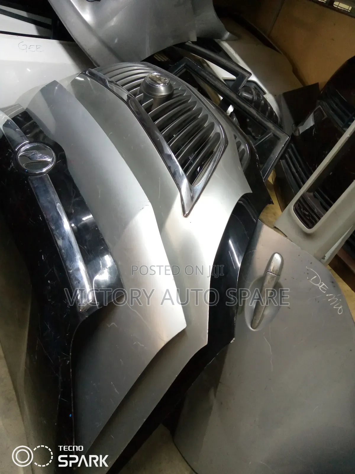 Harrier Bonnet 2008/2010 Silver #