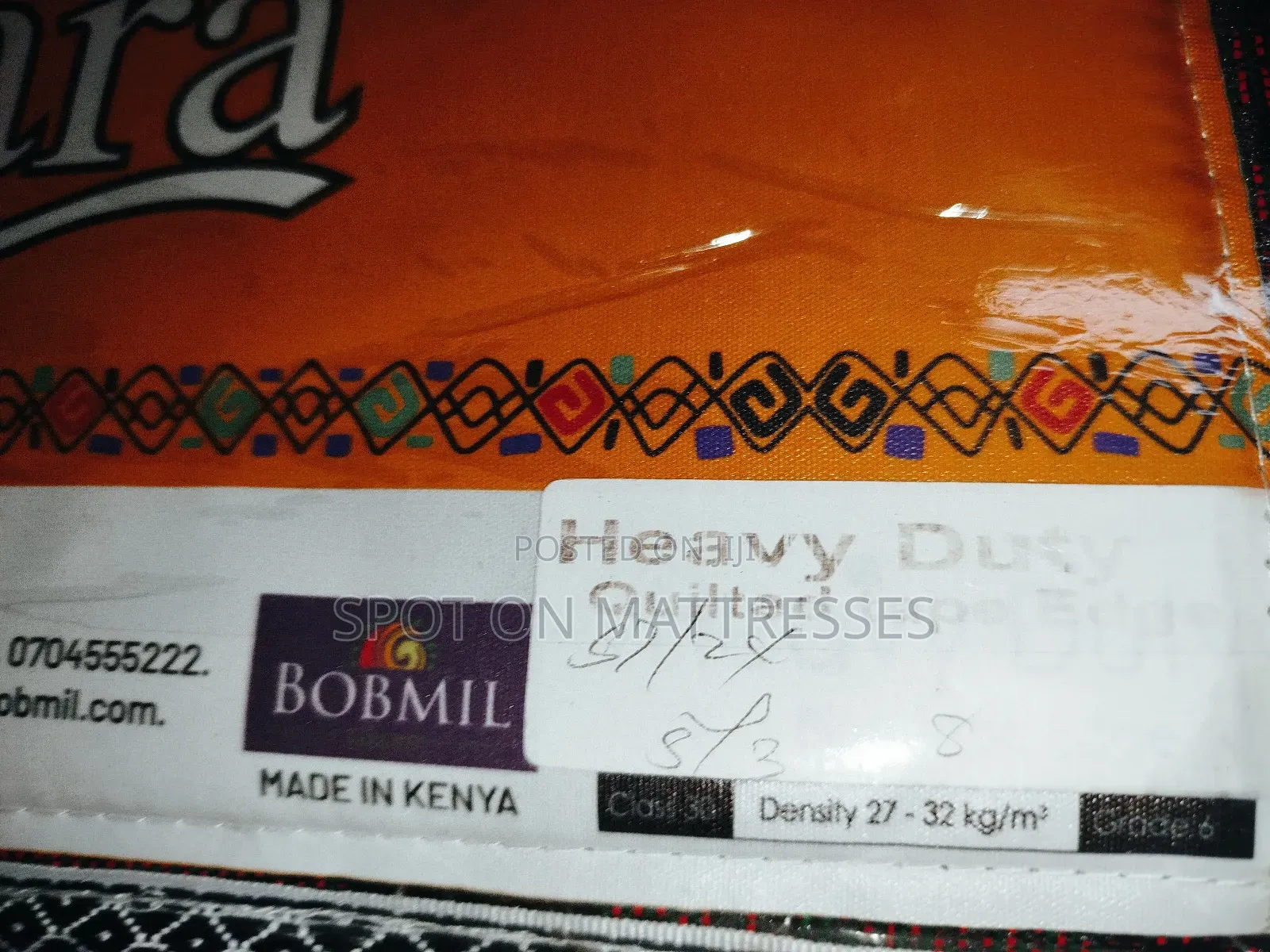5by6 8inch Bobmil Amara Heavy Duty Mattresses.