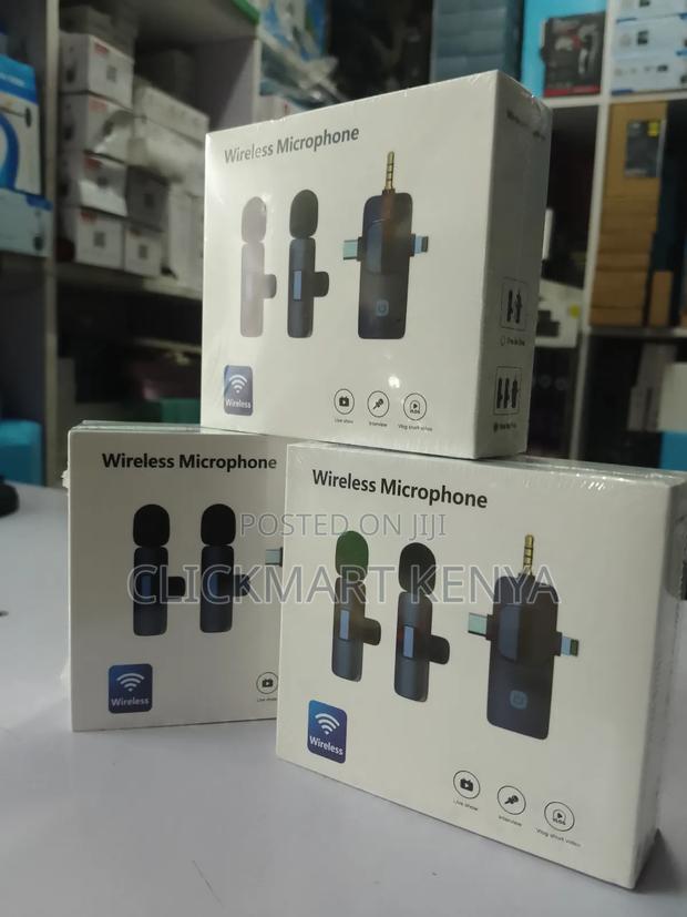 3 in 1 Wireless Microphone for Type C,iPhone, Android,Camera - thumbnail 2