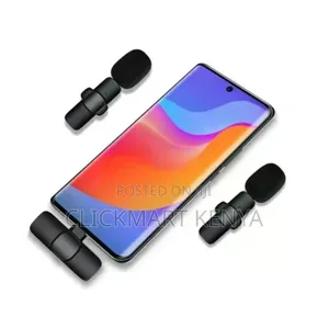 Dual Wireless Microphones for Video Recording,Live Streaming