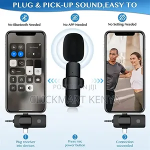 Dual Wireless Microphones for Video Recording,Live Streaming