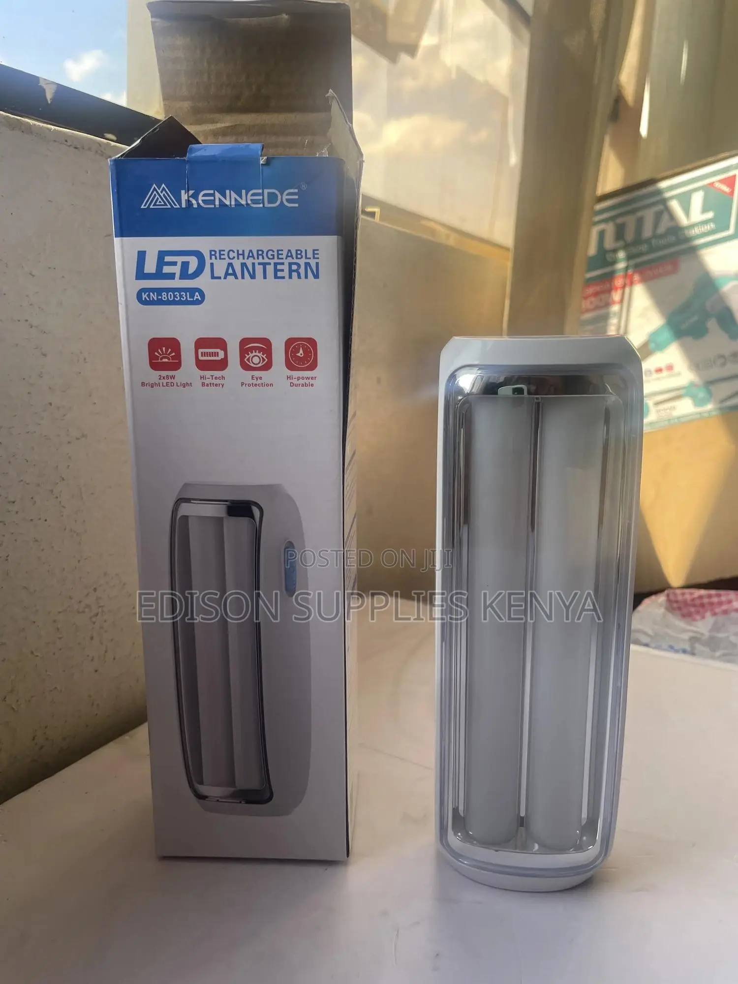 Emergency Lamp Kennede Rechargeable LED Lamps Light Torch