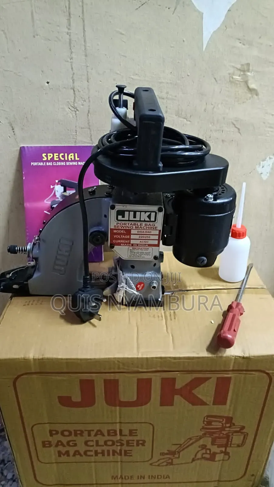 Electric Sack Sewing Machine/Bag Closer Machine