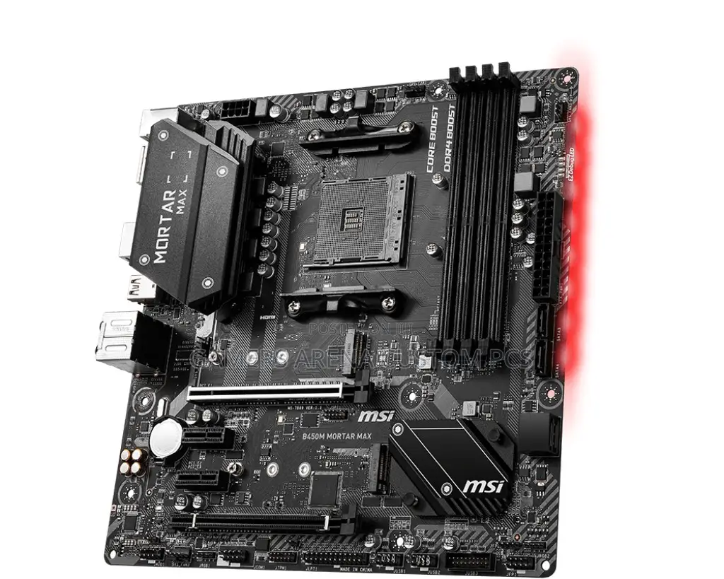 Msi B450M Mortar Ddr4 AMD Gaming Matx Motherboard