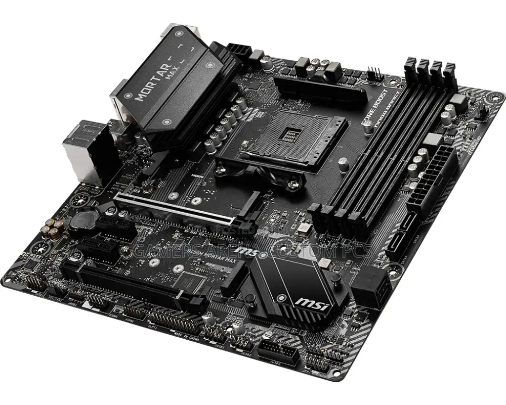 Msi B450M Mortar Ddr4 AMD Gaming Matx Motherboard