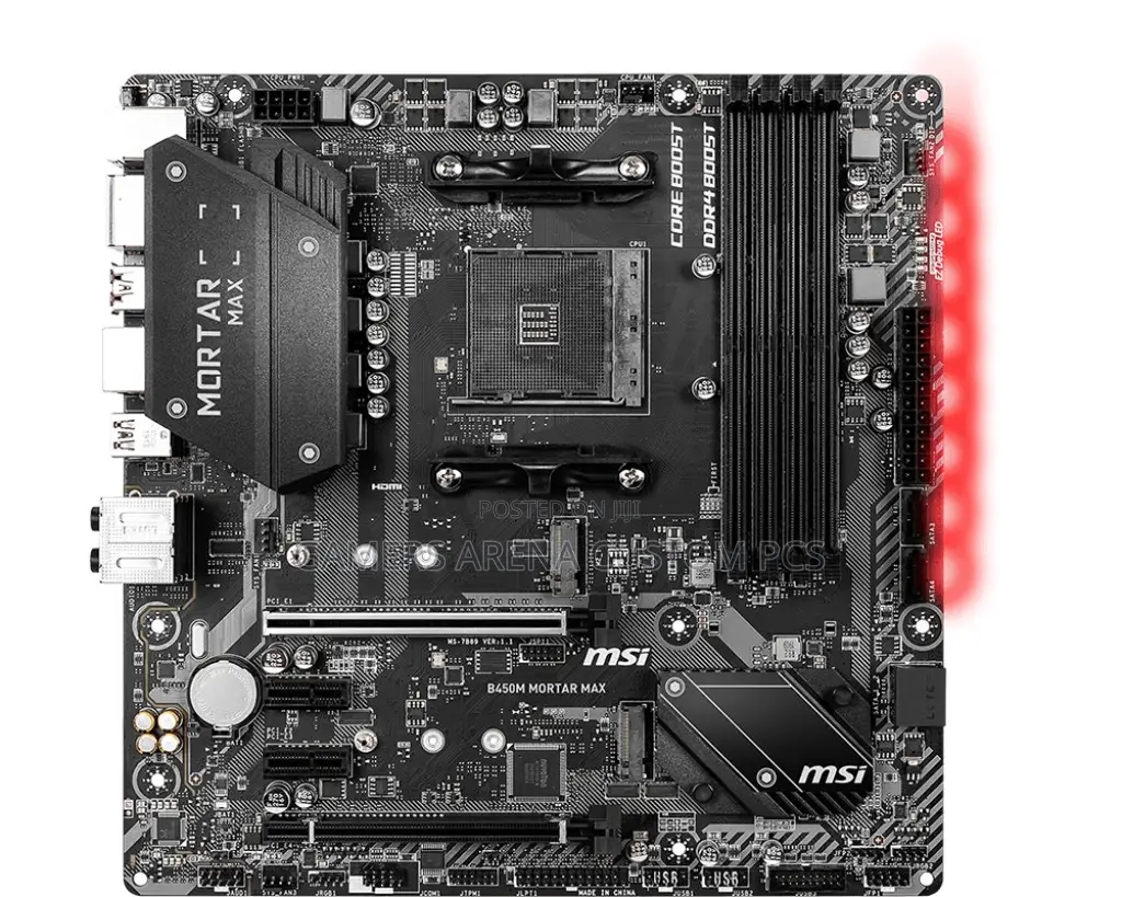 Msi B450M Mortar Ddr4 AMD Gaming Matx Motherboard