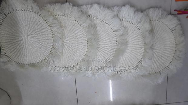 Plain White Tablemats Available
