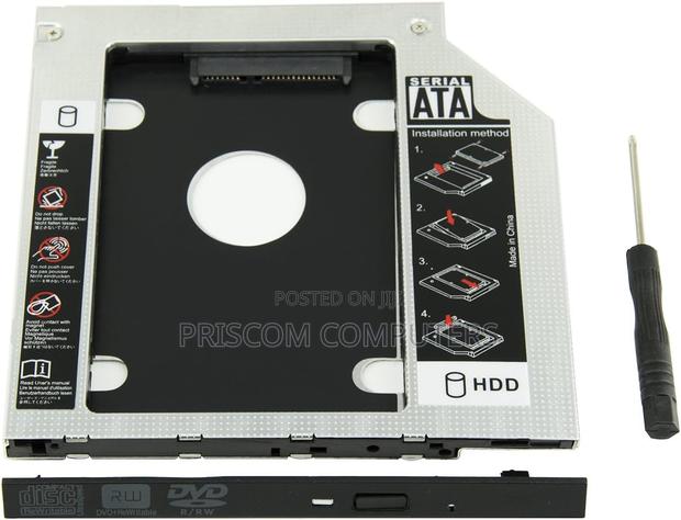 9.5mm Universal SATA 2nd HDD SSD Hard Drive Caddy for CD/DVD