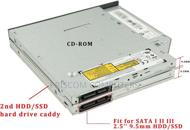 9.5mm Universal SATA 2nd HDD SSD Hard Drive Caddy for CD/DVD - thumbnail 2