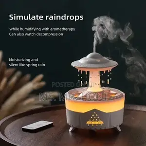Water Raindrops Ultrasonic Air Humidifier