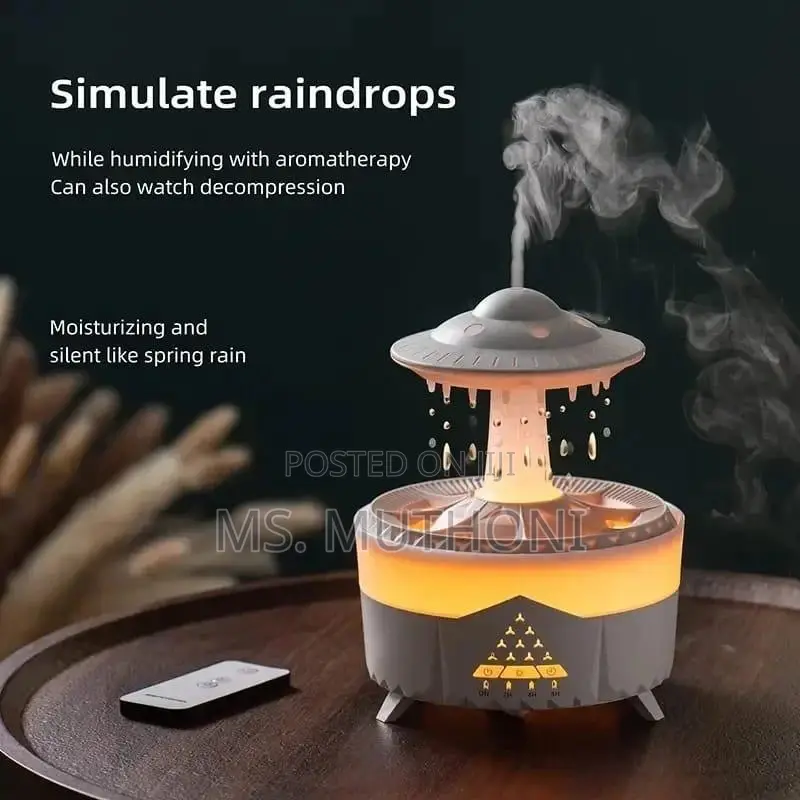 Water Raindrops Ultrasonic Air Humidifier