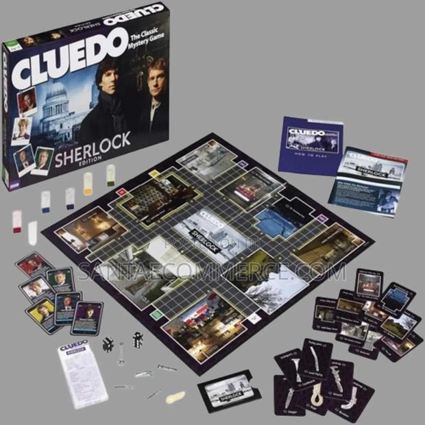 Cluedo Sherlock Edition Board Game - main view