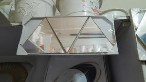 Triangle Wall Decor Mirrors Set of 3 - thumbnail 2