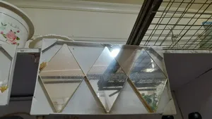 Triangle Wall Decor Mirrors Set of 3