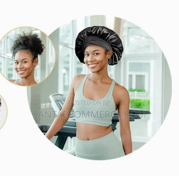 Silk Bonnet Adjustable Tie Straps - thumbnail 3