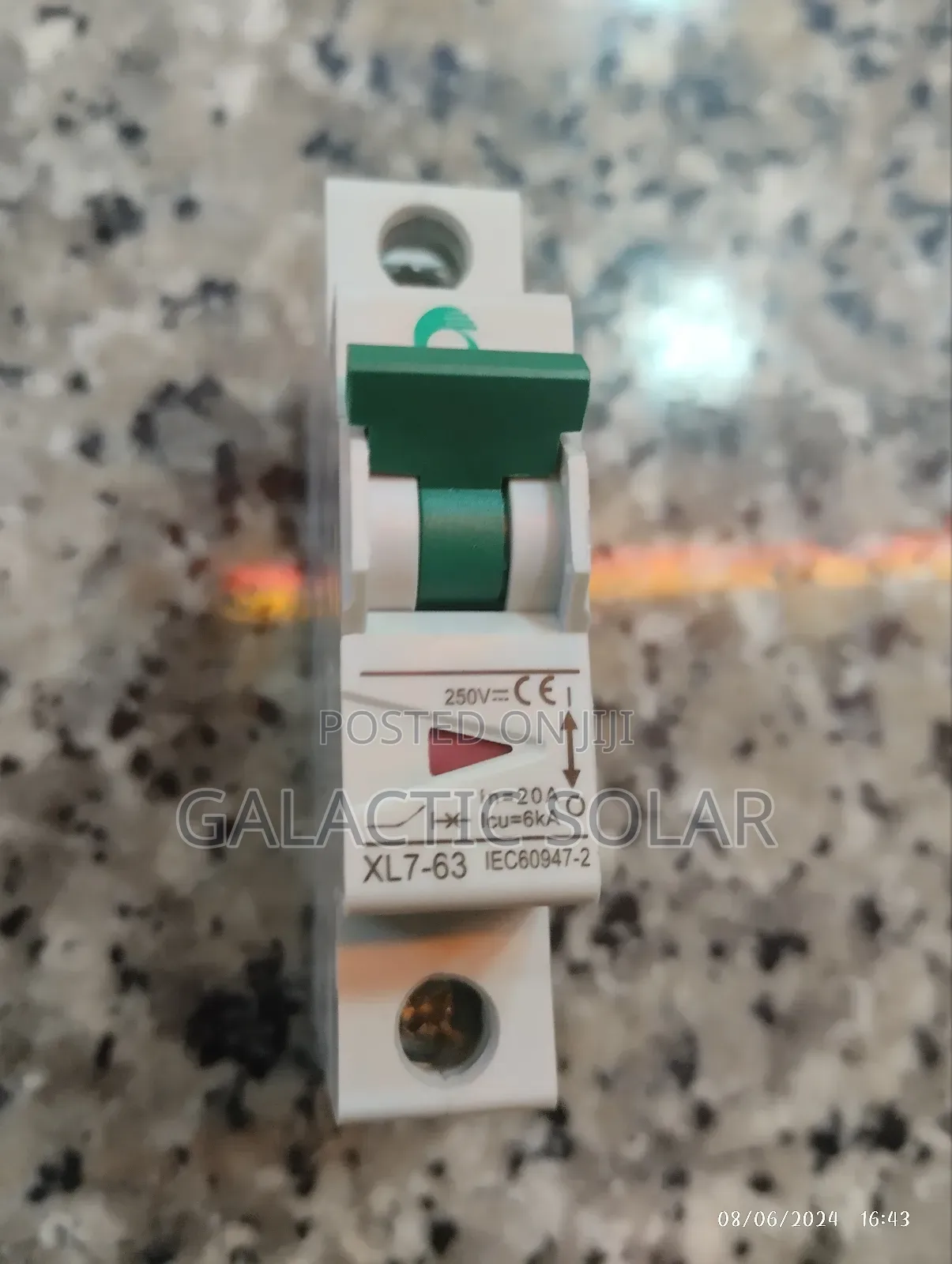 20a Single MCB Dc