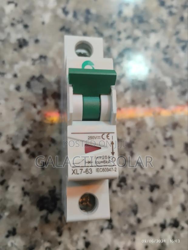 20a Single MCB Dc