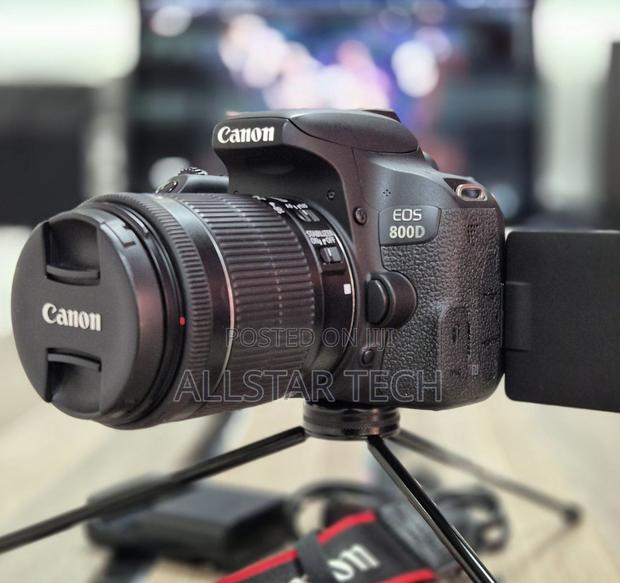 Canon EOS 800D DSLR Camera With 18-55mm F/3.5-5.6 AF Lens