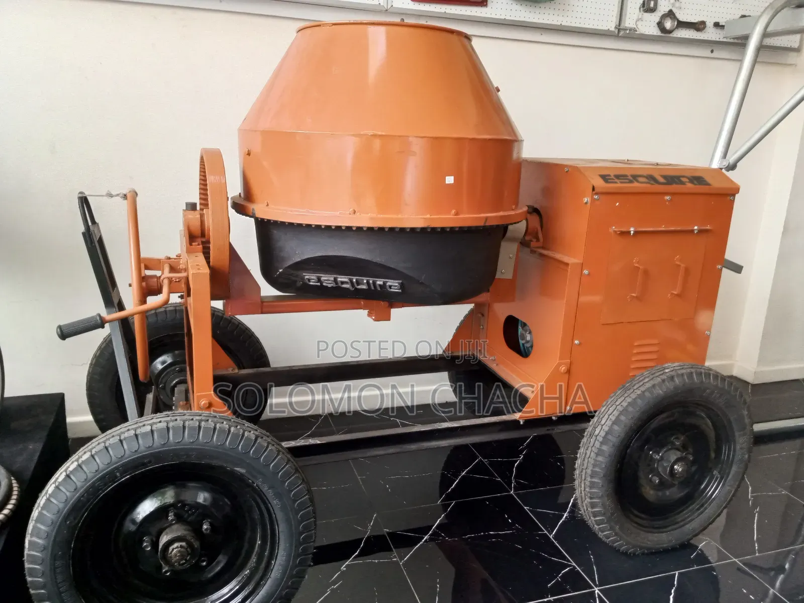 Esquire Machines 500litres Concrete Mixer With Deisel Engine
