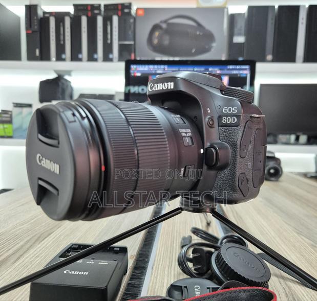 Canon EOS 80D DSLR With 18-135mm Nano Usm