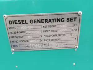 Stamford 62.5kva Motovario Italy Deisel Silent Generator