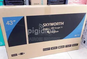 Skyworth 43" Smart Google Resolution Frameless Tv