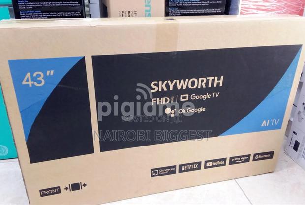 Skyworth 43" Google 4k Resolution Frameless Tv - main view
