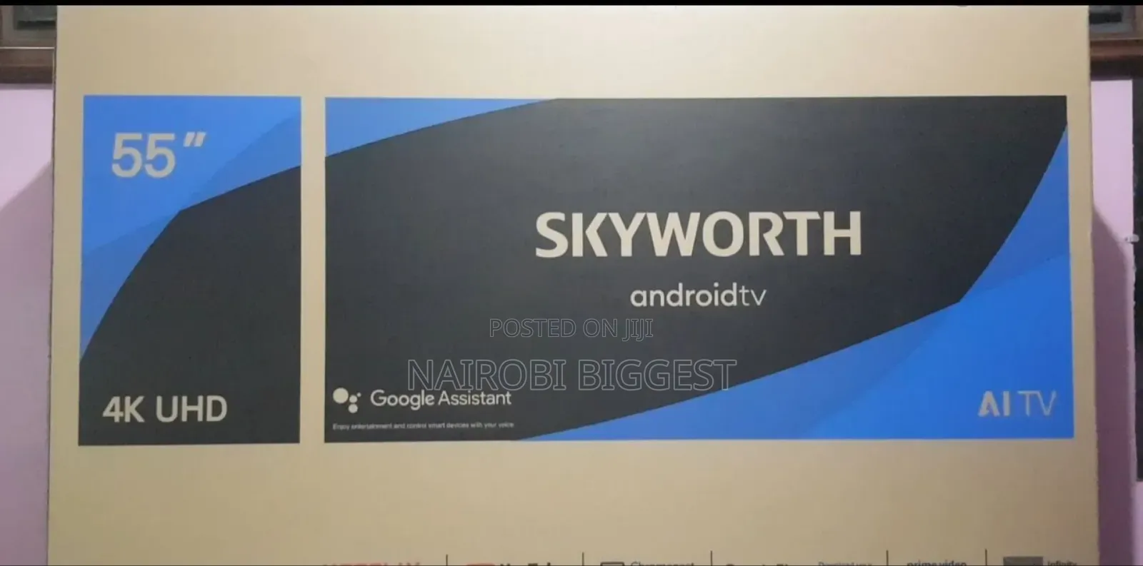 Skyworth 55" Qled Frameless Google Television