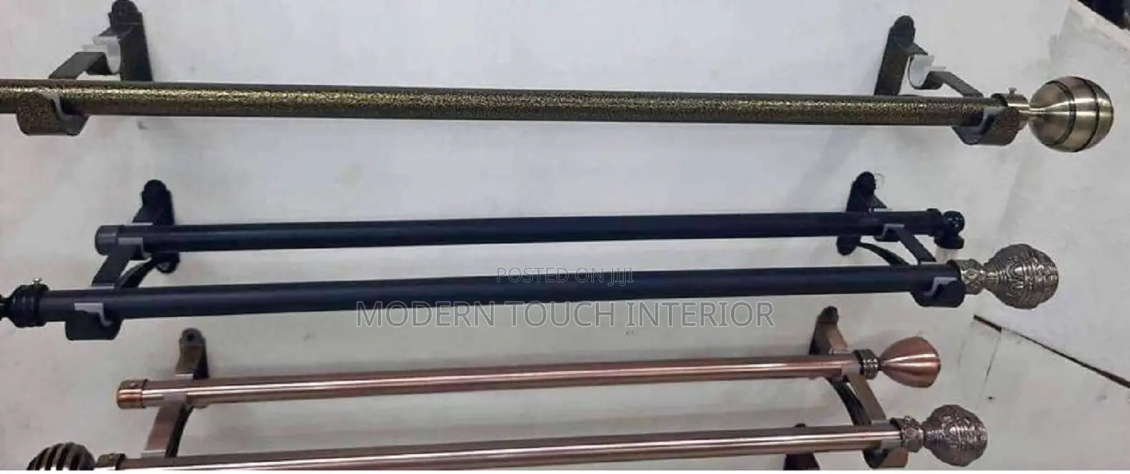 Powder Coated Jua Kali Curtain Rods