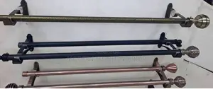 Powder Coated Jua Kali Curtain Rods