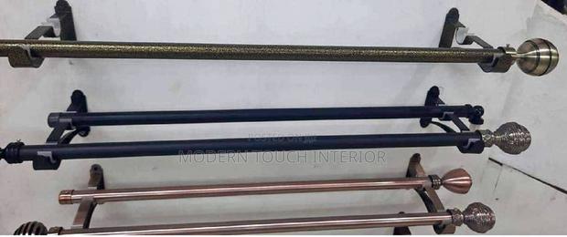 Powder Coated Jua Kali Curtain Rods