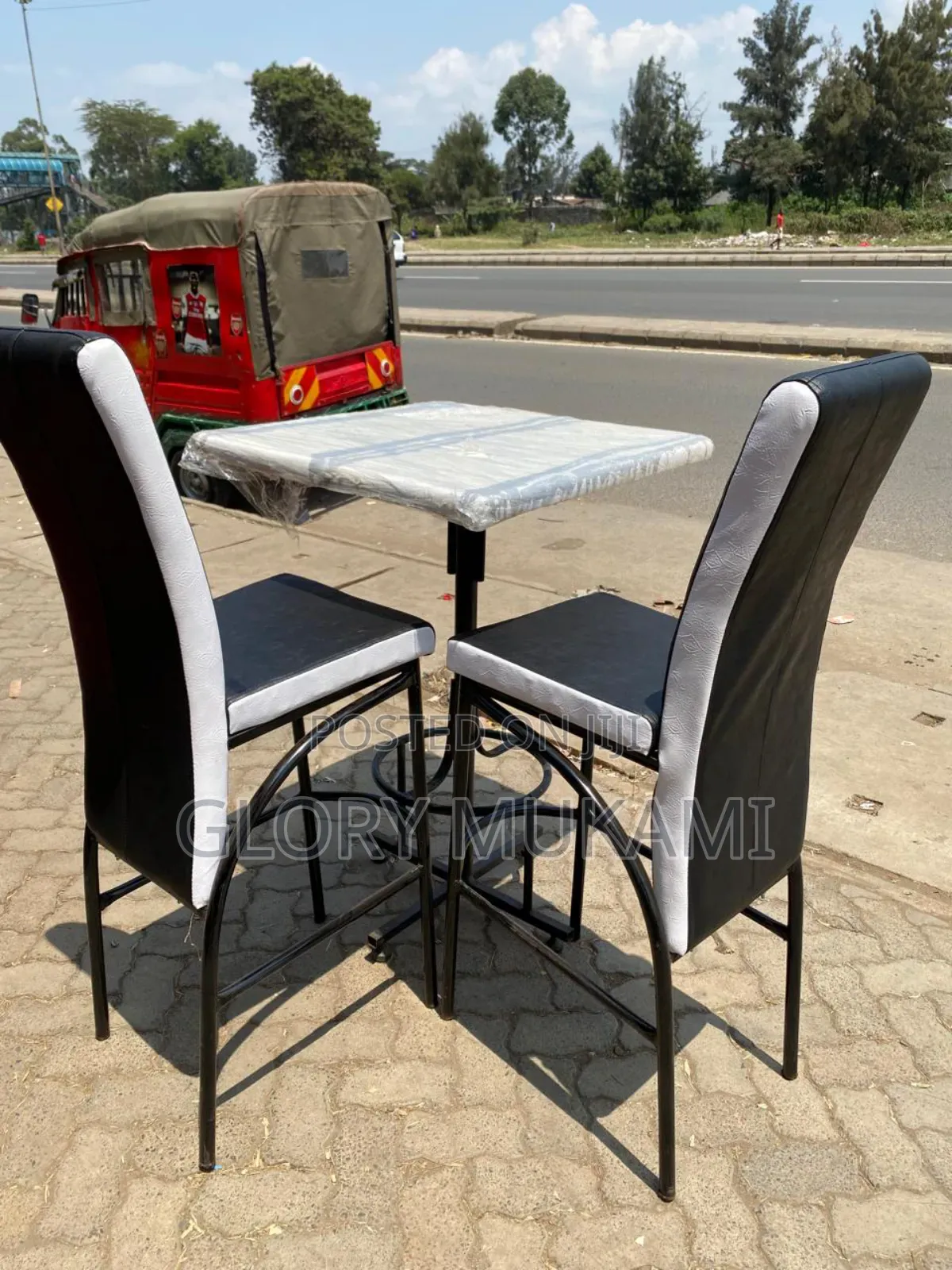 Restaurants and Bar High Table and High Chair Stool