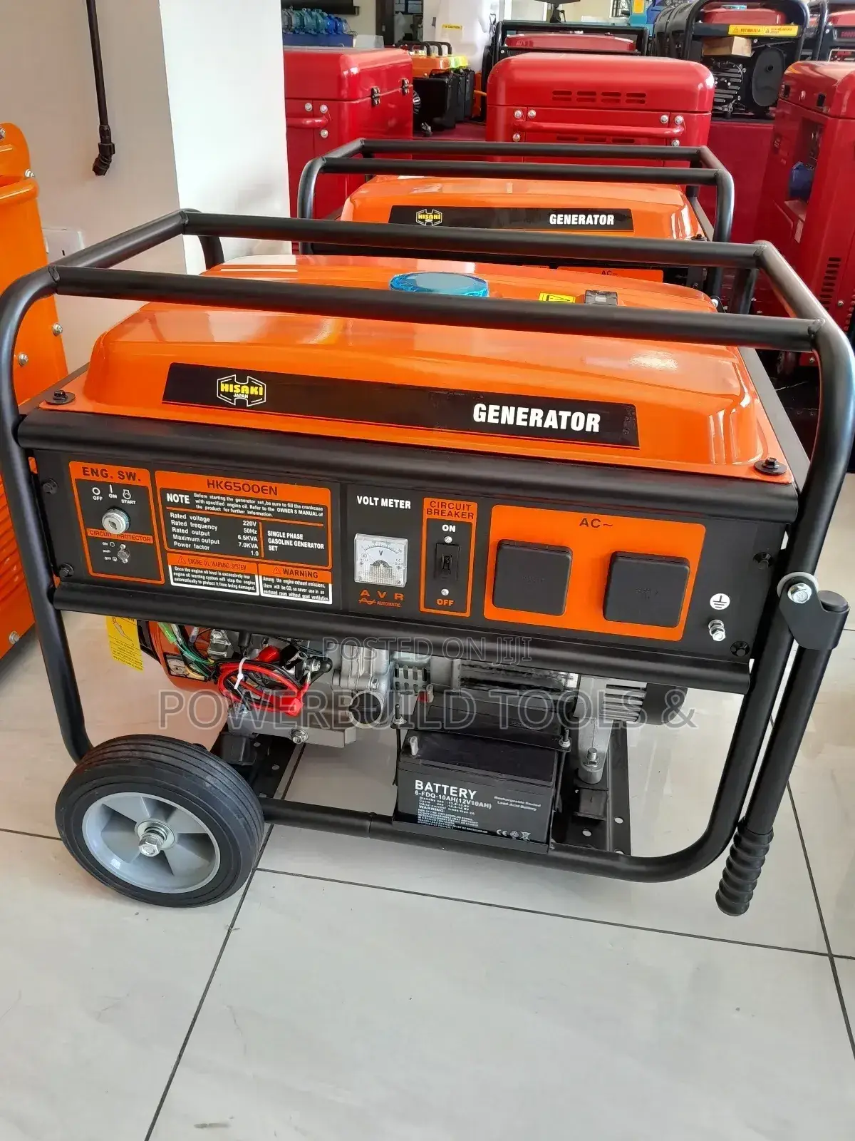 6.5kva Petrol Generator Keystart