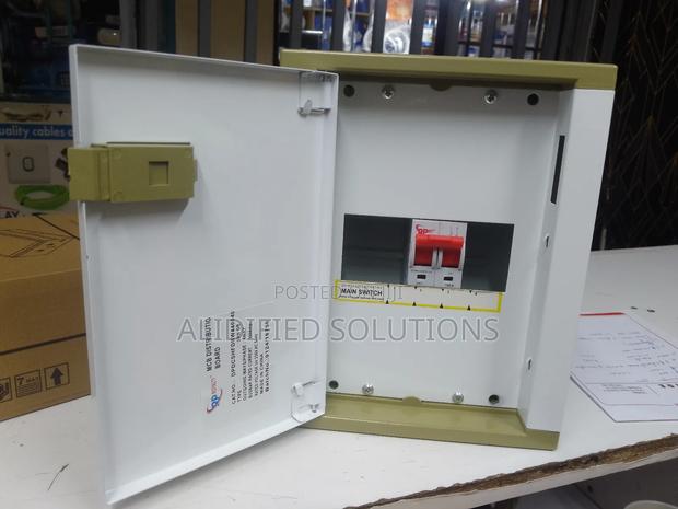 4way Metallic Consumer Unit+Free Double Pole - thumbnail 3