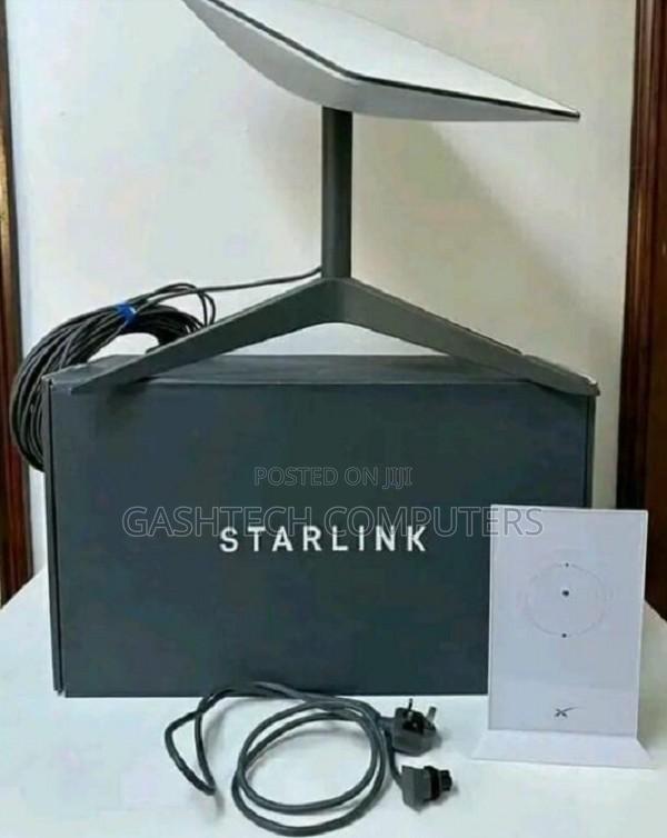 Spacex Starlink High Speed Low Latency Satellite Dish - main view