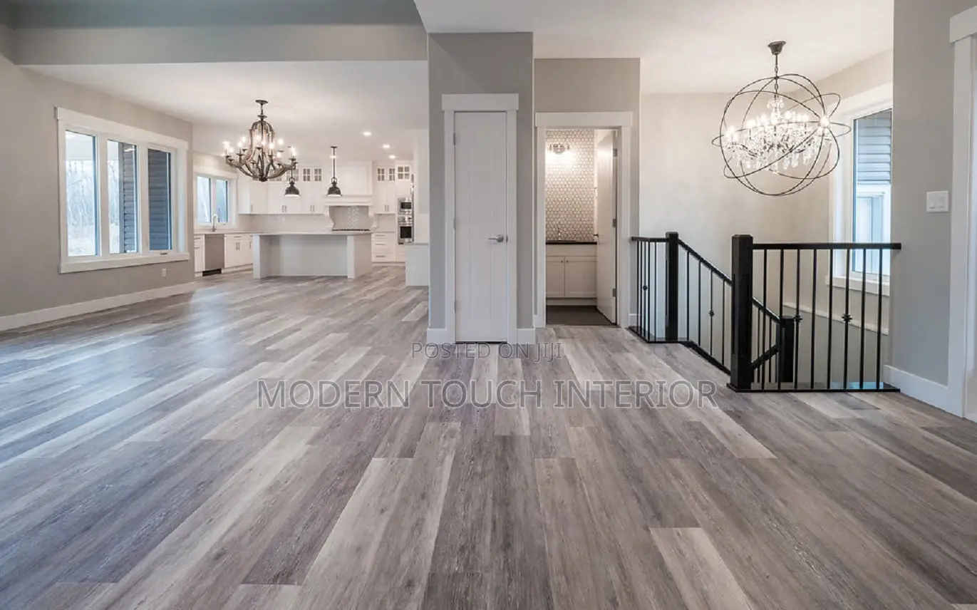 Durable Vinyl Mkeka Wa Mbao Flooring